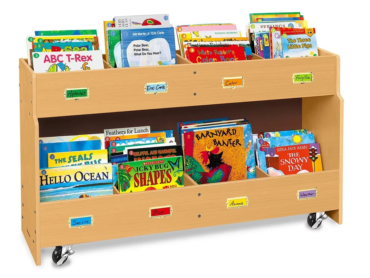 Classic Birch Mobile Book Organizer - US 1740