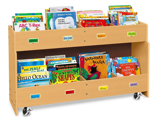Classic Birch Mobile Book Organizer - US 1740