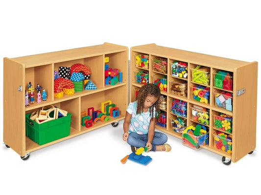 Heavy-Duty Fold & Roll Cubby Unit - US 3145