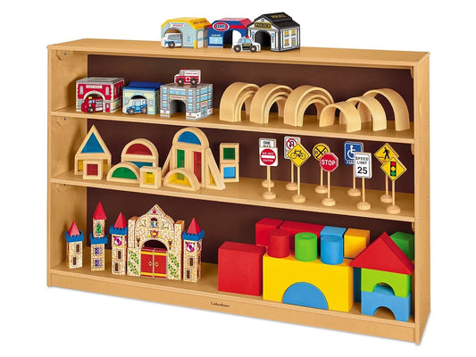 Classic Birch Store Anything Large Classroom Shelves - US 9512