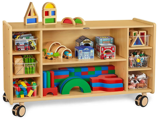 Flex-Space Jr.® Mobile Cubbies & Shelves Storage Unit - US 8193