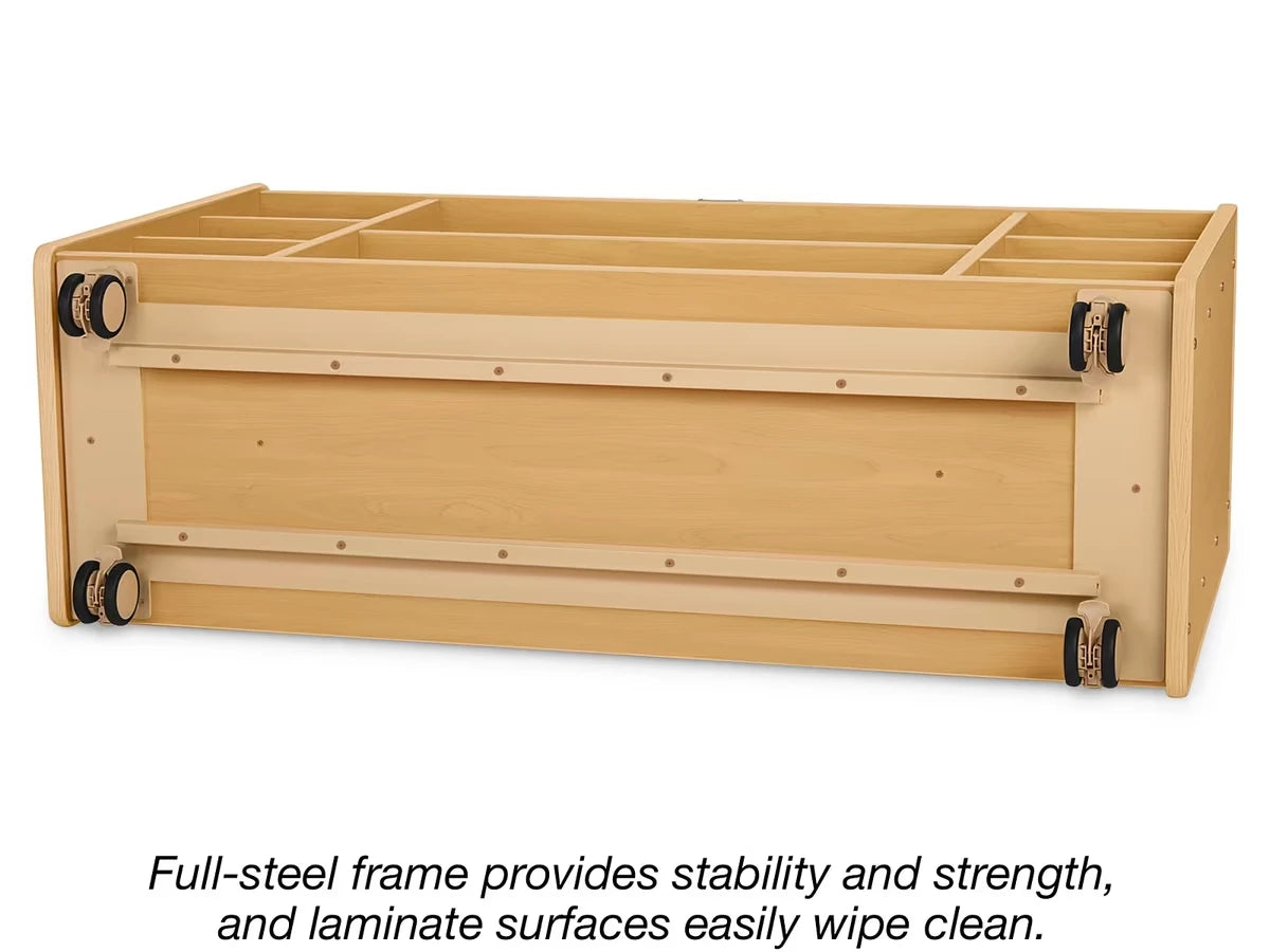 Flex-Space Jr.® Mobile Cubbies & Shelves Storage Unit - US 8193