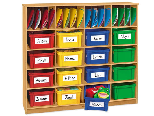 Classic Birch Classroom Communication & Storage Center - US 2743
