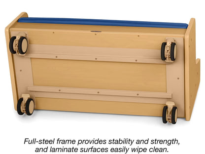 Flex-Space Jr.® Mobile Reading Bench - US 7228