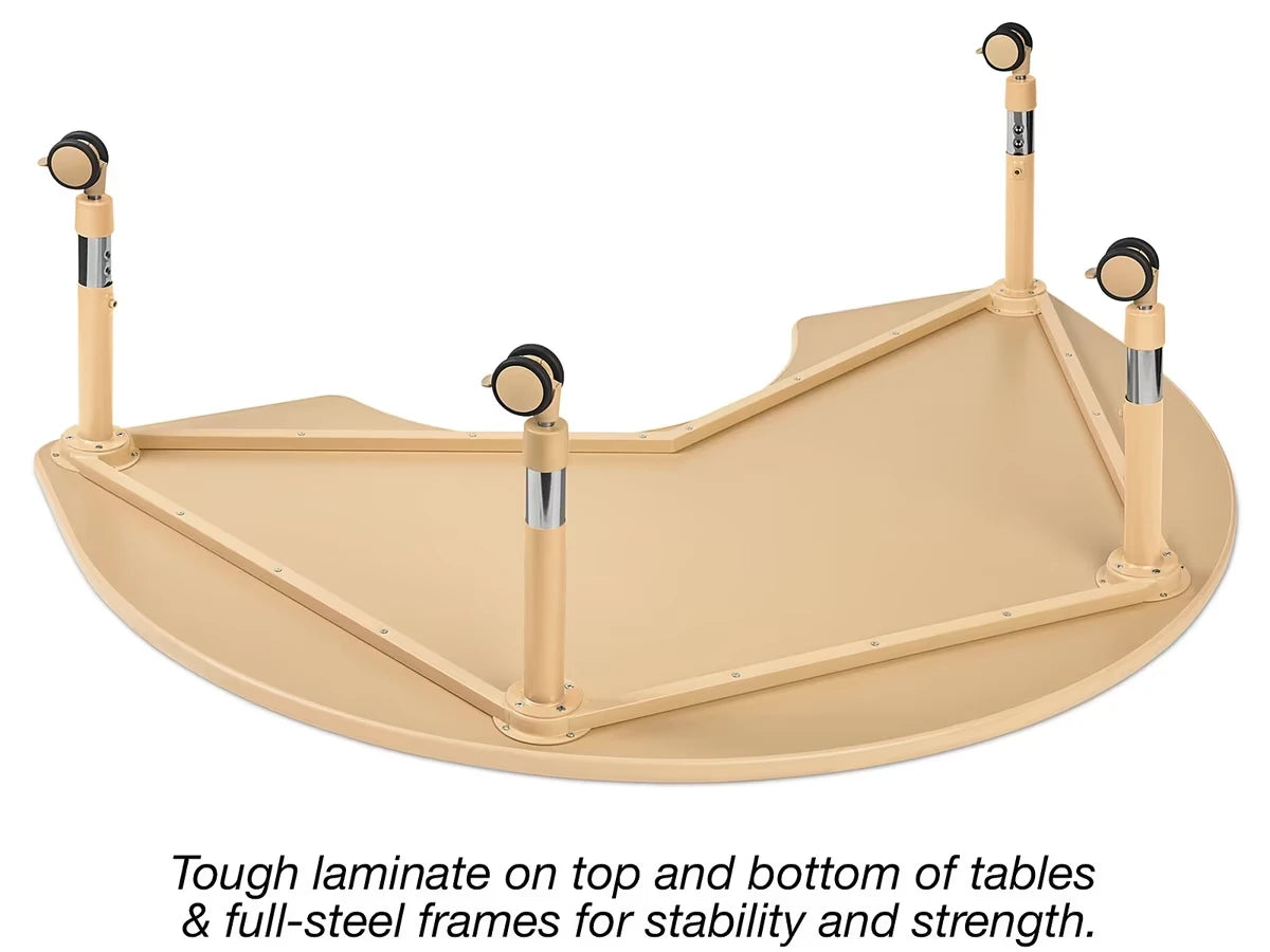 Flex-Space Jr.® Mobile Group Table - US 9023