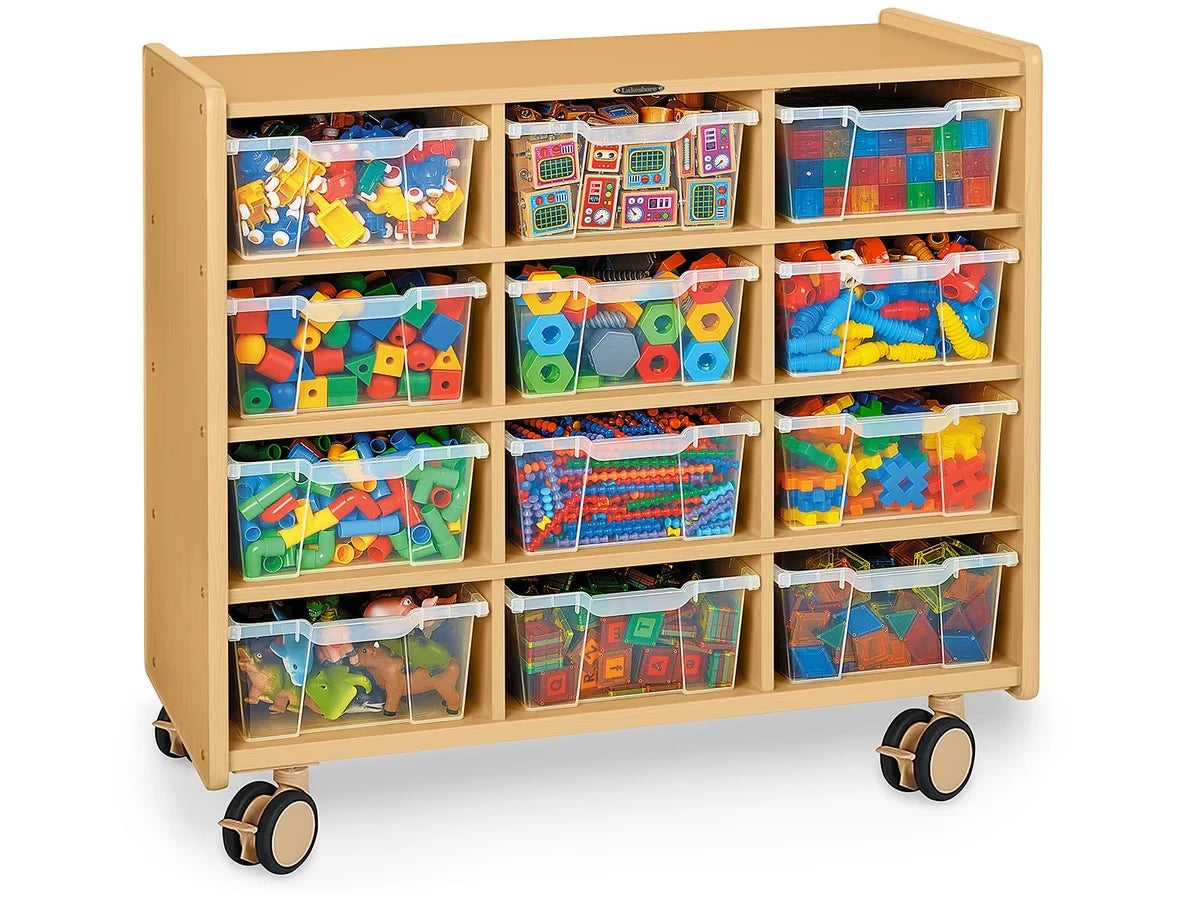 Flex-Space Jr.® Mobile Big Bin Storage Unit - US 7463