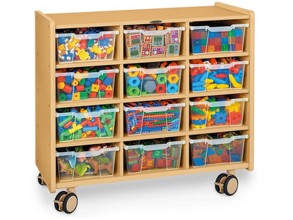 Flex-Space Jr.® Mobile Big Bin Storage Unit - US 7463