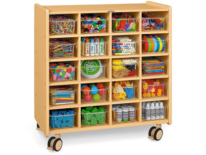 Flex-Space Jr.® Mobile Cubby Storage Unit - US 5878