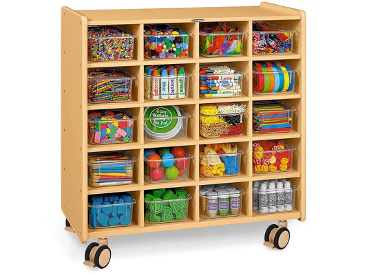 Flex-Space Jr.® Mobile Cubby Storage Unit - US 5878