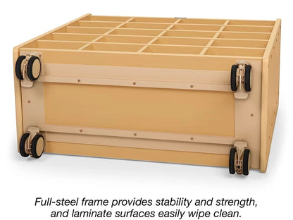 Flex-Space Jr.® Mobile Cubby Storage Unit - US 5878