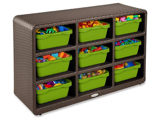 Outdoor 9-Cubby Storage Unit - US 1549