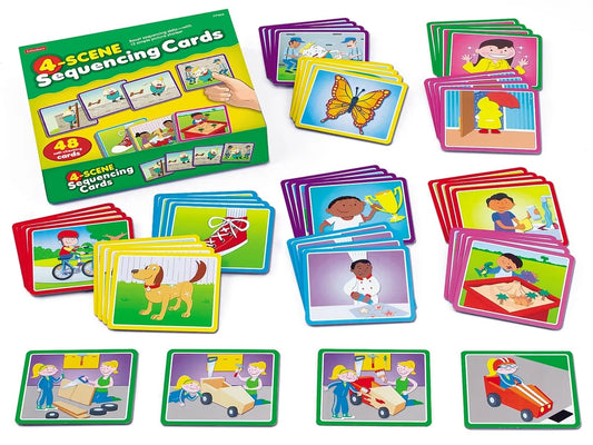4-Scene Sequencing Cards - US 8645