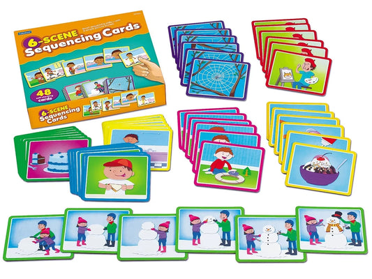 6-Scene Sequencing Cards - US 1011