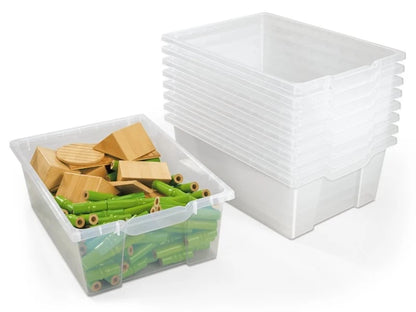 Classic Birch Big Bins See-Inside Storage Unit - 9 Cubby - US 5717