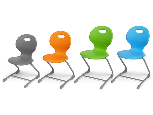 Flex-Space Ergo Bounce Cantilever Chairs - US 1389