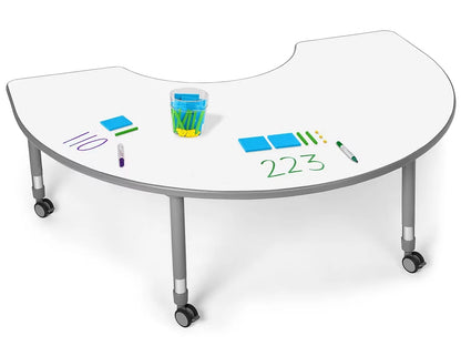 Flex-Space Write & Wipe Mobile Group Table - US 8311