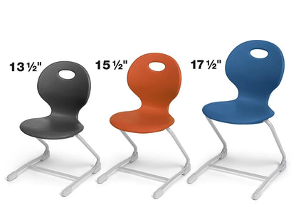 Modern Edge Ergo Bounce Cantilever Chairs - US 7259