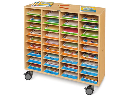 Flex-Space Mobile Student Work Organizer - Maple - US 3270