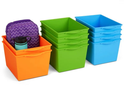 Flex-Space Student Storage Backpack Cart - Gray - US 6573