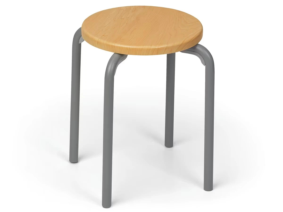 Flex-Space Premium Stacking Stools - Maple - US 6178