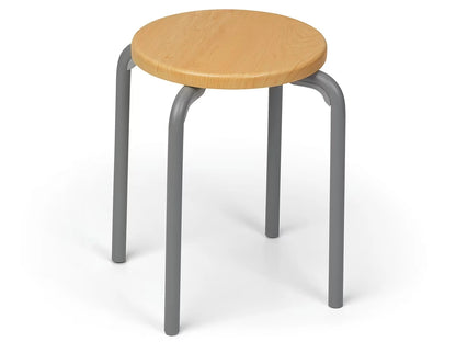 Flex-Space Premium Stacking Stools - Maple - US 6178