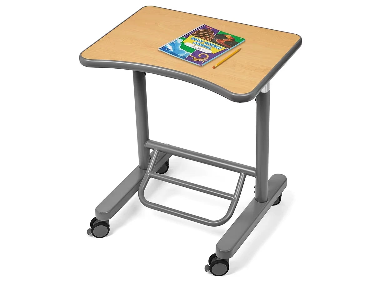 Flex-Space Mobile Standing Desk - Maple - US 1509