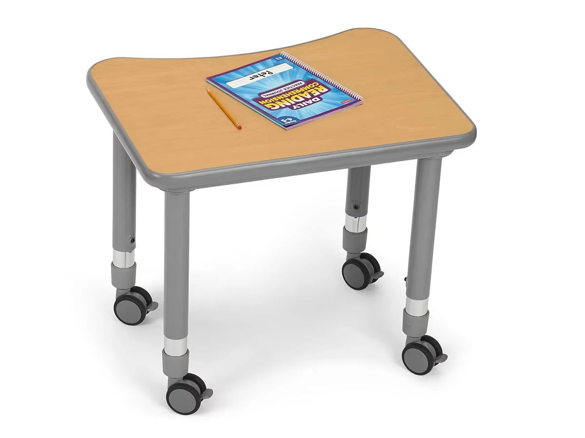 Flex-Space Mobile Student Desk - Maple - US 2251