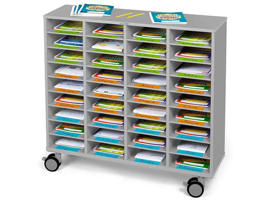 Flex-Space Mobile Student Work Organizer - Gray - US 1774