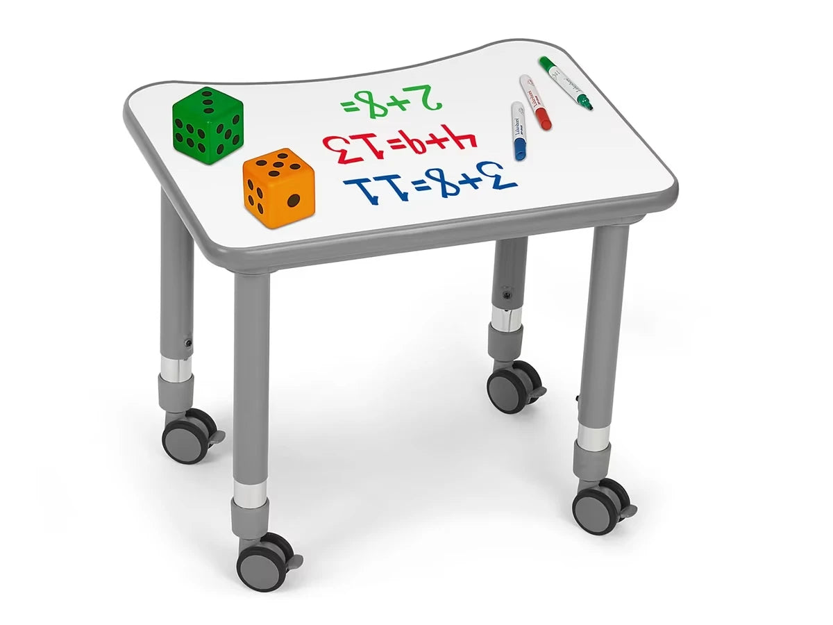 Flex-Space Write & Wipe Mobile Student Desk - US 4761