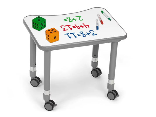 Flex-Space Write & Wipe Mobile Student Desk - US 4761