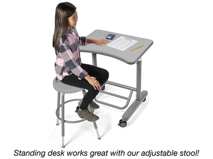 Flex-Space Mobile Standing Desk - Gray - US 5964