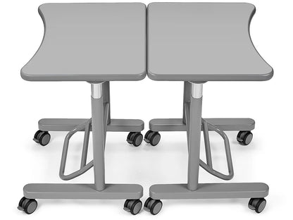 Flex-Space Mobile Standing Desk - Gray - US 5964