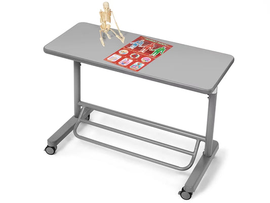 Flex-Space Mobile Standing Desk for Two - Gray - US 4851