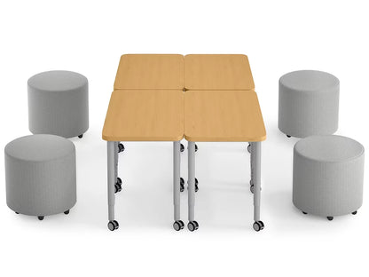 Modern Edge Mobile Lounge Seat & Desk Zone - US 2046