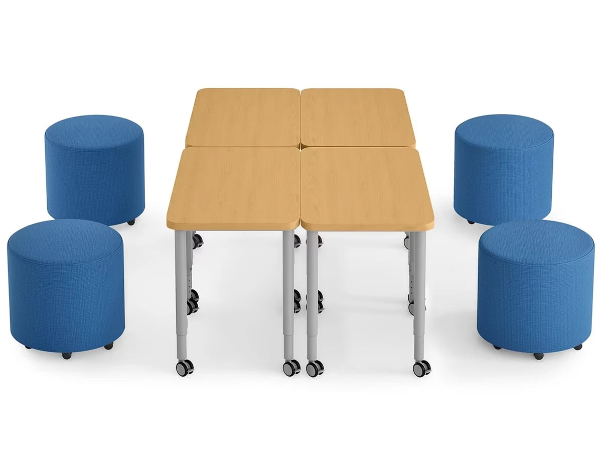 Modern Edge Mobile Lounge Seat & Desk Zone - US 2046