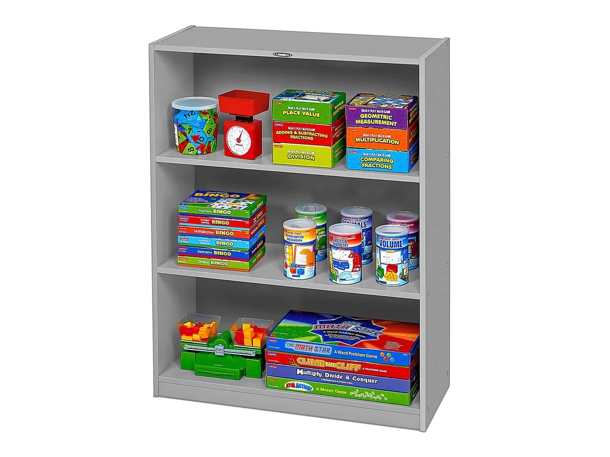 Flex-Space 3-Shelf All-Purpose Storage Unit - Gray - US 7421