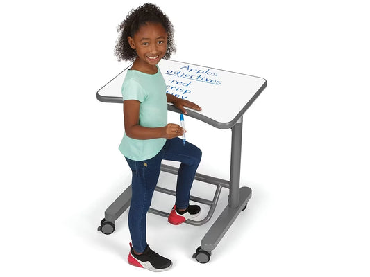 Flex-Space Write & Wipe Mobile Standing Desk - US 5376