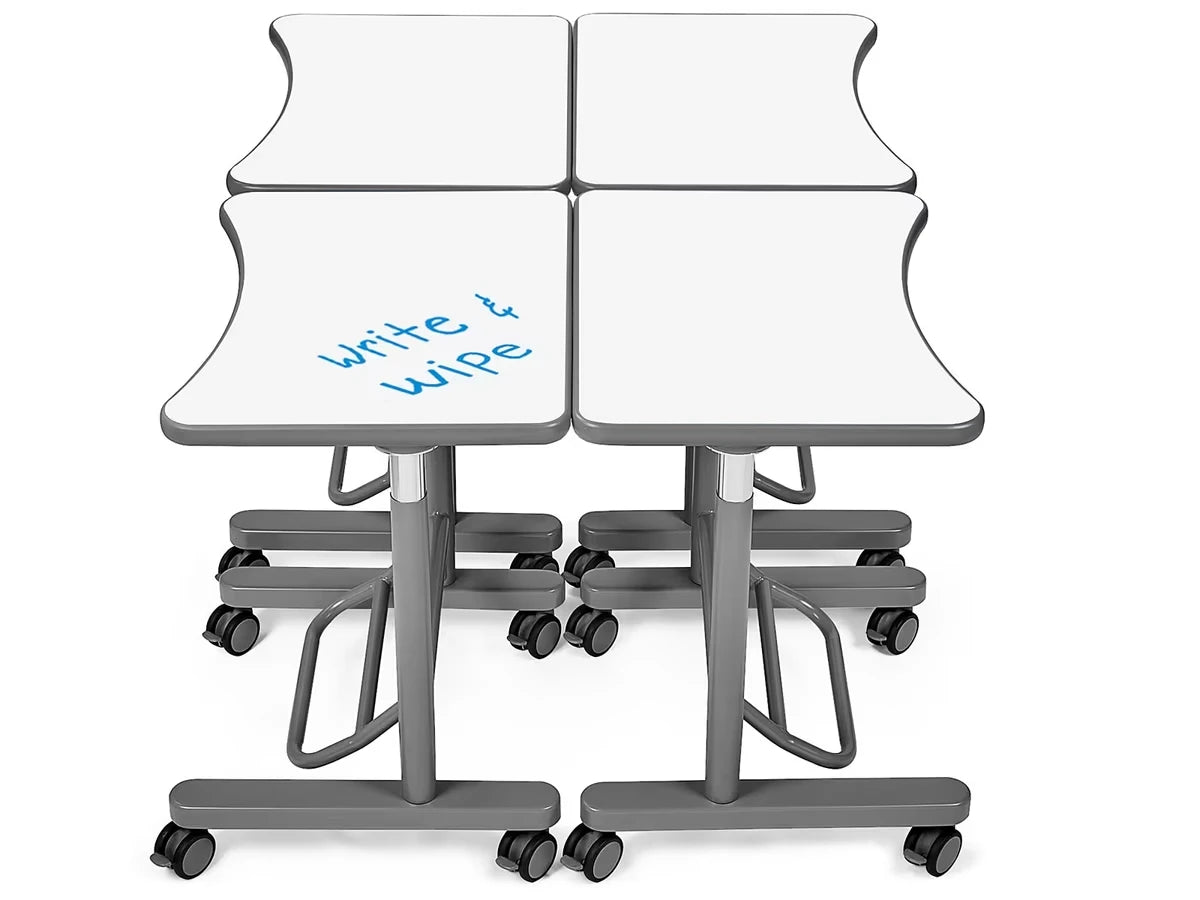 Flex-Space Write & Wipe Mobile Standing Desk - US 5376
