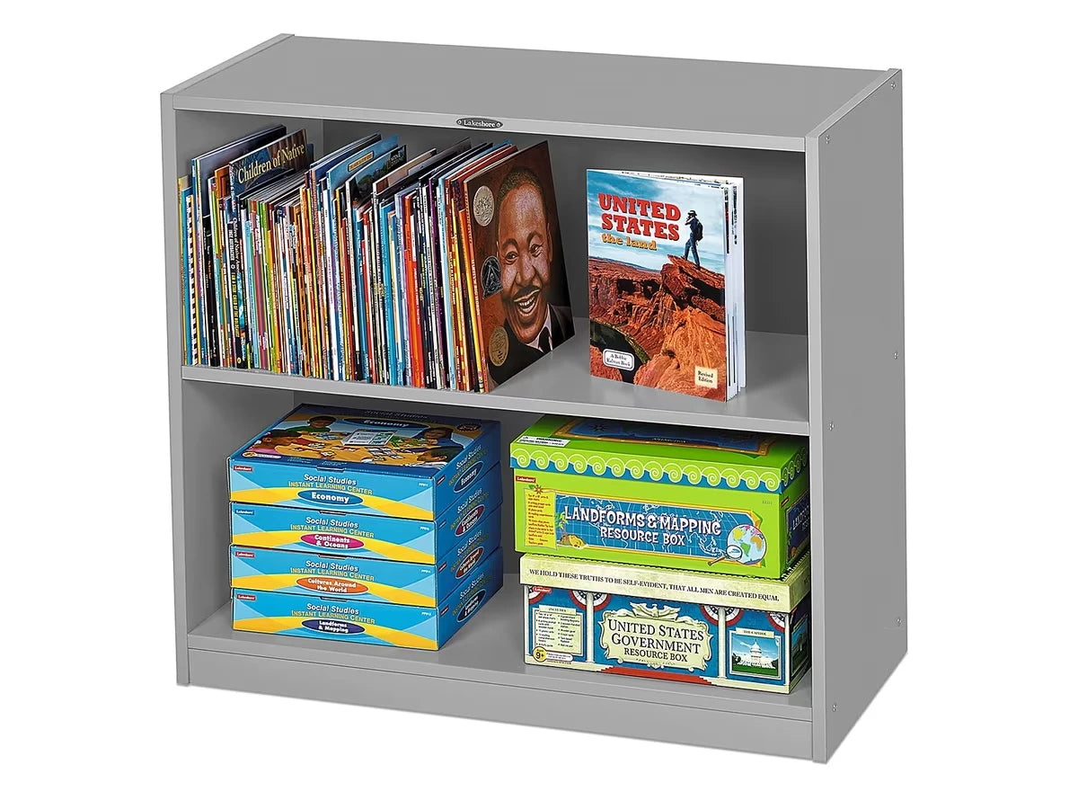 Flex-Space 2-Shelf All-Purpose Storage Unit - Gray - US 9227