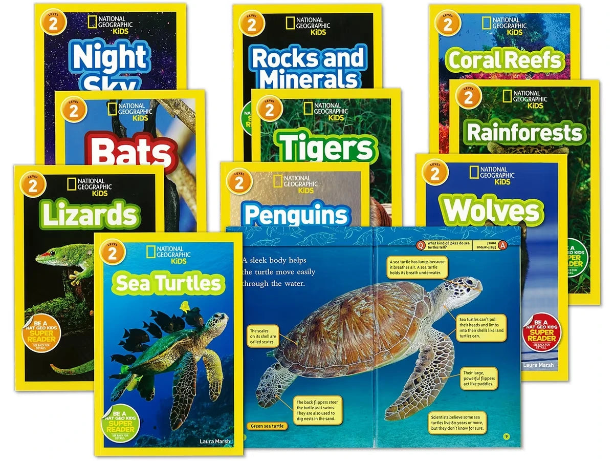 National Geographic Science Readers - Level 2 - US 4496