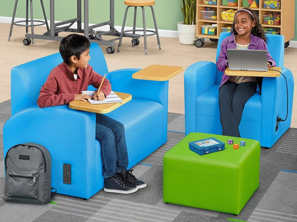 Flex-Space Comfy Chair with Desk & Power - US 9009