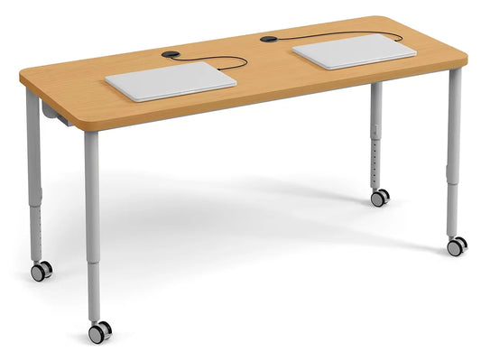 Modern Edge Mobile Media Table - US 3981