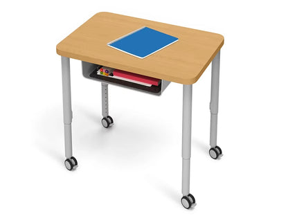 Modern Edge Mobile Student Desks with Book Box - US 4845