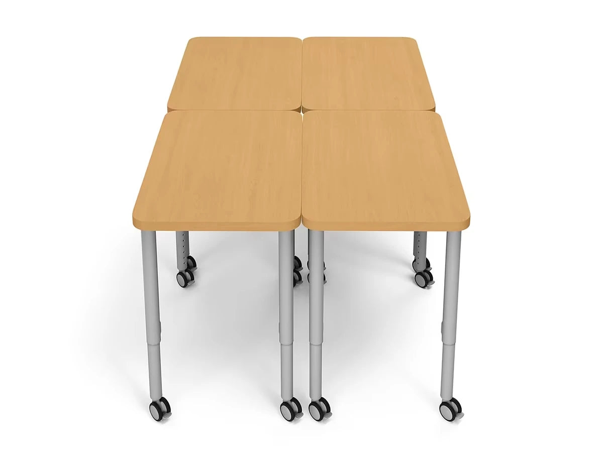 Modern Edge Mobile Student Desks with Book Box - US 4845
