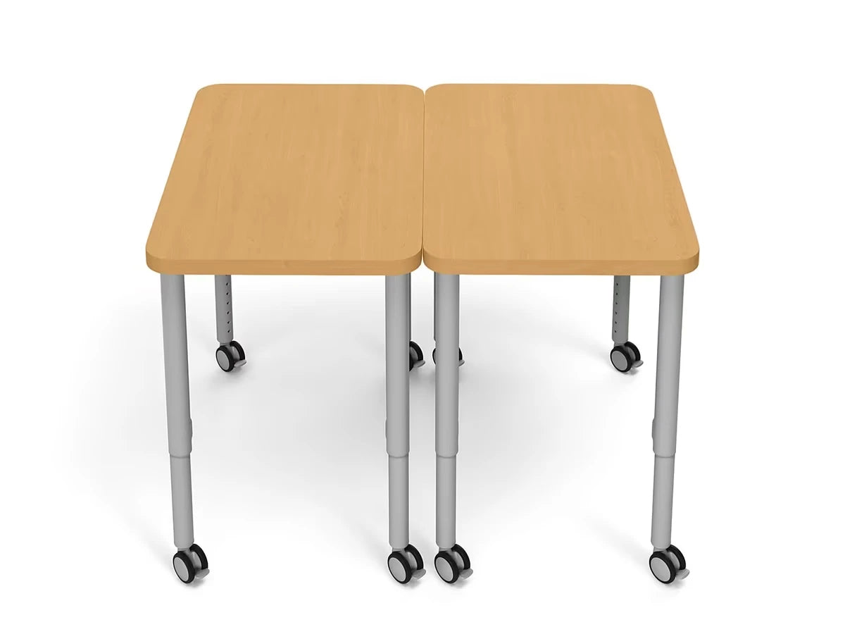 Modern Edge Mobile Student Desks with Book Box - US 4845