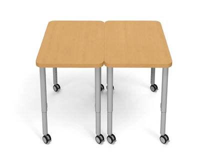 Modern Edge Mobile Student Desks with Book Box - US 4845