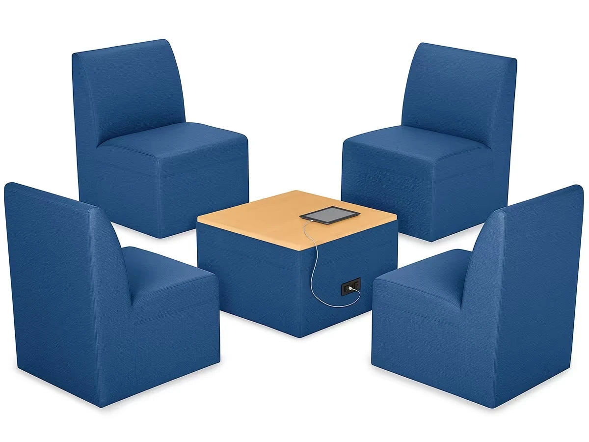 Modern Edge Chair & Powered Table Zone - US 3072