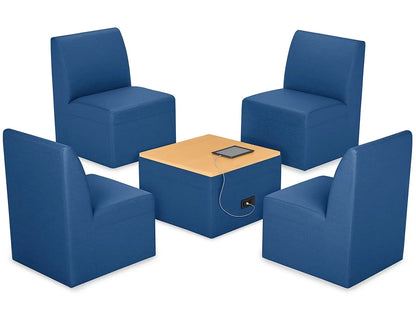 Modern Edge Chair & Powered Table Zone - US 3072
