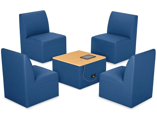 Modern Edge Chair & Powered Table Zone - US 3072