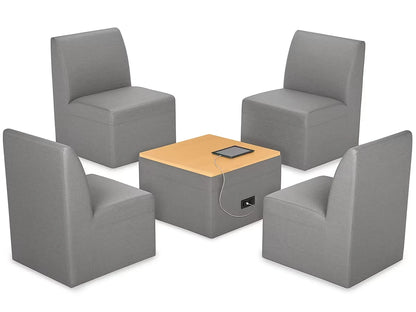 Modern Edge Chair & Powered Table Zone - US 3072